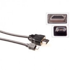 Verloopkabel HDMI-A male - Micro USB B male (MHL)