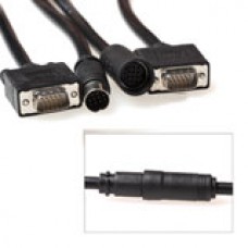 Ak4902 vga-in-wall cable m/m 5.00m